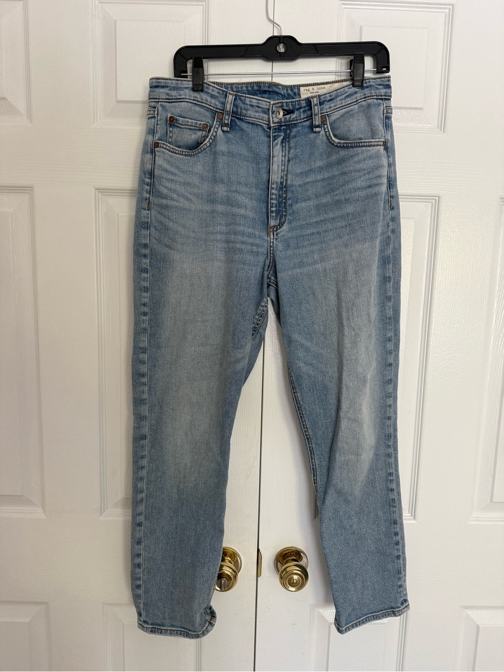 rag & bone Light Blue Denim Jeans